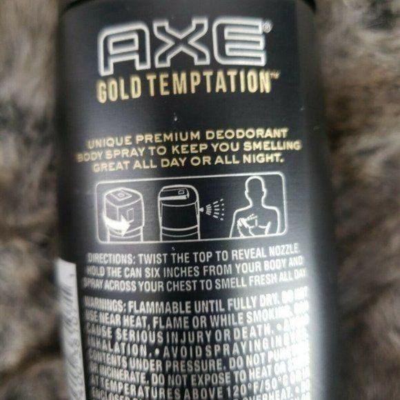 AXE Deodorant Bodyspray Gold Temptation 4 oz. - Picture 6 of 8
